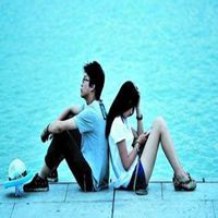 背靠背卡通头像带字 背靠背卡通头像带字