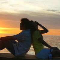 微信头像情侣背靠背动漫图片唯美图片