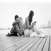 背靠背一对头像