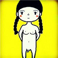 剪刀手头像逗比