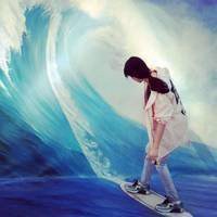 剪刀手头像逗比