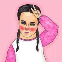 逗比卡通女头像