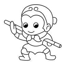 七龙珠小悟空头像吧