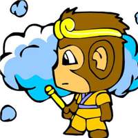 孙悟空头像简易画