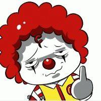 健身竖中指头像 健身竖中指头像