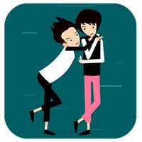 邪恶小丑面具男头像