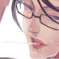 男生头像卡通邪恶