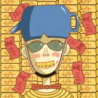 欧美炫富头像男