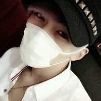 微信头像戴口罩男生头像黑白头像一对