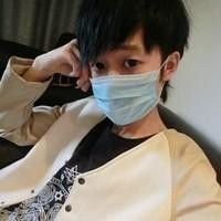 微信头像男戴口罩黑白头像一对