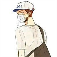 男生自拍戴口罩头像男生头像男生