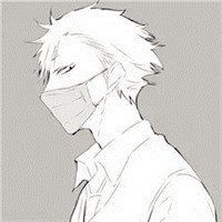 男人戴口罩头像