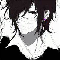 男生头像戴口罩头像黑白头像一对