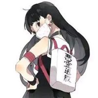 微信戴口罩头像男生头像黑白头像