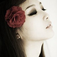 女生微信自拍做头像