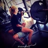 微信女健身头像 微信女健身头像