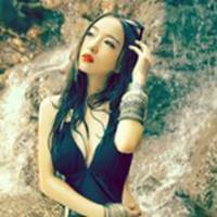 动漫黑白超拽女生头像