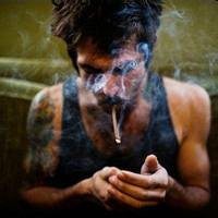 微信头像超拽男生纹身