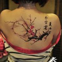 微信头像纹身女人头像