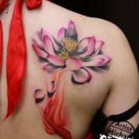 欧美头像纹身女人头像
