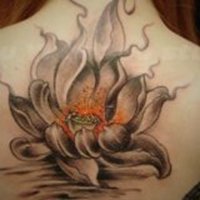纹身女人部位头像