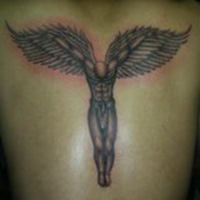 微信头像非主流纹身女人