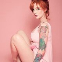 纹身女人美头像霸气头像头像