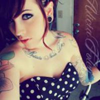 纹身女人素材头像