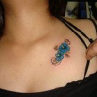 钻石纹身女人图头像