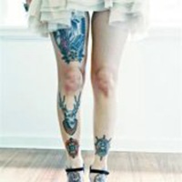 可爱少纹身女人图片头像图片搜索