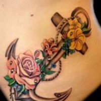 欧美帅气纹身女人图头像头像