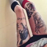 欧美纹身女人图片头像图片