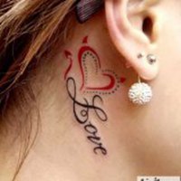 非主流个性纹身女人头像图片 非主流个性纹身女人头像图片