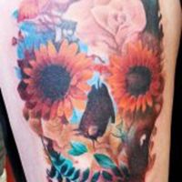 微信有纹身女人图片头像头像