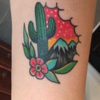 性感头像带纹身女人头像