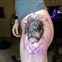 恶魔纹身女人图头像