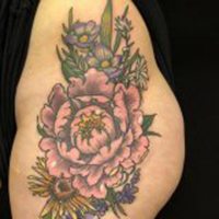 黑白欧美纹身女人情侣头像头像