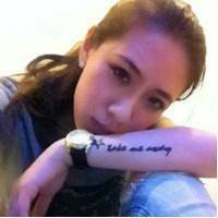 有纹身女人酷炫头像头像