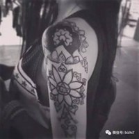 神好看纹身女人图片头像头像