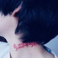 情侣唯美纹身女人头像头像