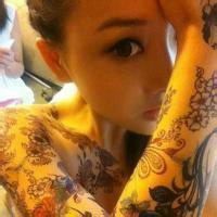 头像超拽纹身女人头像大全