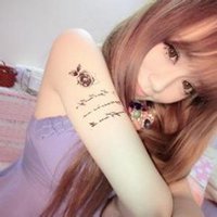 妹子纹身女人头像头像