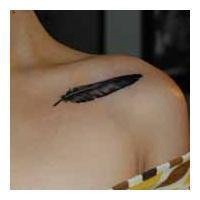 带纹身女人半身头像大全