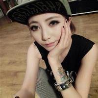 酷欧美纹身女人头像头像