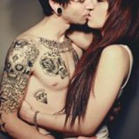 头像有纹身情侣头像