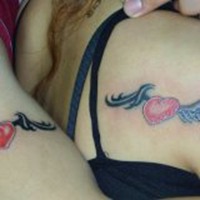 纹身情侣头像欧美图片大全图片