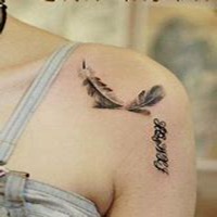 微信情侣锁骨头像