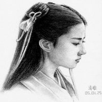 素描动漫女生头像图片大全