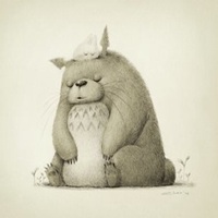 素描头像外国人