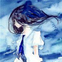 女生头像侧脸素描